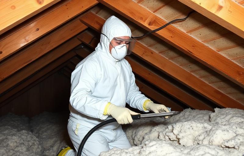 Professional attic cleanup and sanitization